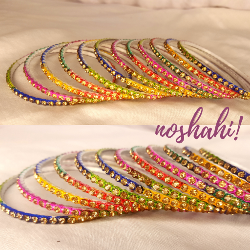 Indian%20Variety%20Amazing%20Rhinestone%20Collection%20Set%20of%2012%20Multi%20Metal%20Bangles%20for%20Women%20-%20Image%202