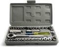ORIGINAL AIWA 40 Pcs (Including Box) Combination Socket Wrench Tool Set 40 Pcs Screwdriver Set. 