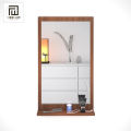 Elegant DIY Wooden Dressing Wall Mirrors Wall Hanging Dressing Mirrors with Shelf Decorative Wall Mirror/Dressing Table for Bedroom Living Room. 