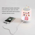 BTS Touch Lamp LED Music Speaker Chargeable for KPOP Fans (Printed). 