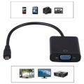 Micro HDMI to VGA Female Adapter Converter Cable. 