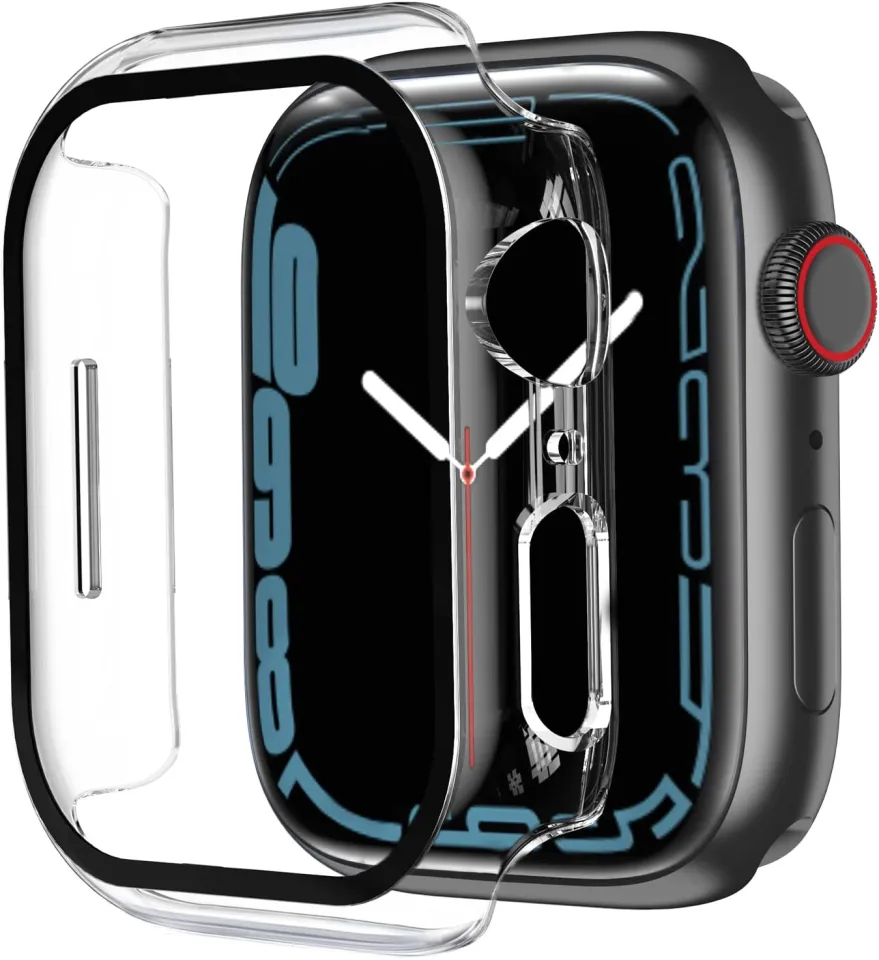 Apple Watch 44mm Series 6 Series 5 Series 4 SE Band Case PC Tempered Glass Case for iWatch Daraz.pk