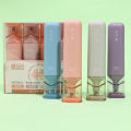 4Pcs/Set Shiny Glitter Highlighter Pen Soft Tip Highlighter Color Marker Drawing Pen Creative Stationery Student Supplies Gift. 