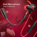 Wiresto Wired Gaming Earphones In Ear Headphones Handsfree Earbuds Headset Noise Cancelling Stereo with Mic for Mobile Phone PS4 New Xbox One Free Case. 