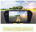 Video Touch Screen MP4 Player 7 Inch TFT LCD \ Mirror Monitor Car Rear View Camera Parking Backup Reverse Car mirror 7 inch LED TFT LCD Mirror MP4 Player Video Monitor Display Car Rear View Mirror Best Price in Pakistan NOTE random color will be de. 