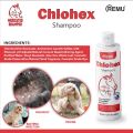 Remu - Chlohex Medicated Shampoo for Cats and Dogs - 120 Ml. 