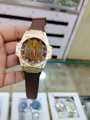"Positif Hublot Diamond-Cut Watch: Elegant Timepiece with Included Box". 