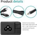 DC 24V 2A Label Printer Adapter AC Power Supply Adapter 100V~240V AC to DC Converter for Rollo Printer, JIOSE J500, MUNBYN P129 ITPP941, BEEPRT Printer, JADENS Printer. 