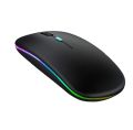 RECHARGEABLE WIRELESS OPTICAL MOUSE | DUAL MODE | RGB LIGHTING | SILENT CLICK | PREMIUM QUALITY PRODUCT. 