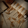 14PCS Witch Broom Stick Pencils Halloween Wizard Wand Pencils For Theme Goodie Bag Fillers. 
