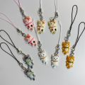 Y2K Phone Charm Keychain Animal Cat Phone Strap Lanyard for Women Girls Bag Backpack Ornament Car Keys Holder Jewelry. 