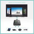 Imported Techole HDMI Switch 2 in 1 out 4K 60Hz, Bidirectional HDMI Port Switcher HDMI Splitter 1 in 2 out, HDMI 2.0 Hub - for Dual Monitors - 4K 3D HD 1080P for PS4 PS3 Xbox Blu-Ray Player DVD HDTV. 