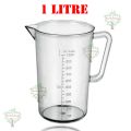 Measuring Jug, 1000ml - Polypropylene for Baking Beaker Liquid Measure Jug Cup Container. 