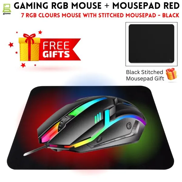 RGB%20Gaming%20Mouse%20With%20Mousepad%207%20Light%20Breathing%20Colours%20In%20Mouse%20And%20Red%20Medium%20Size%20Mouse%20Pad%20All%20Sides%20Stitched%20USB%20-%20Image%202