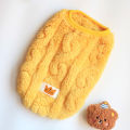 Autumn Winter Cat Clothes Soft Cozy Warm Fleece Costume Puppy Kitten Jacket Coat Pet Sweater For Small Dogs Clothing. 