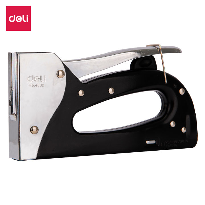 Deli - E4600-Tacker/Staple Gun Set Tack up to 10mm Thickness