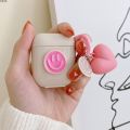 【Solo Yolo】Smiley soft silicone Jane couple earphone case for apple airpod pro wireless bluetooth headset charging box for airpods 1 2 3. 