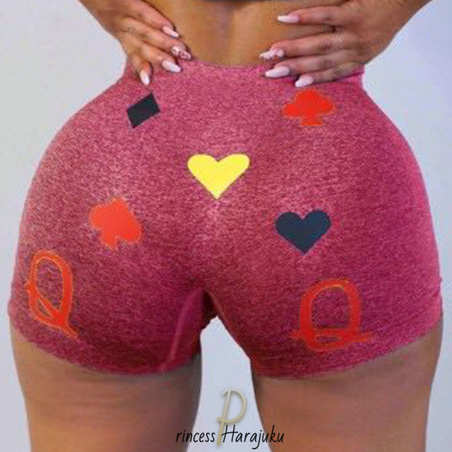 Plus Size Women Breathable Candy Shorts Thicker Than A Snickers Printed Beach Club Fitness Booty Snack Shorts Biker Shorts