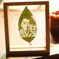 Personalized Leaf Engraving - Nature's Imprint - engrave you picture on leaf best personal décor item. 