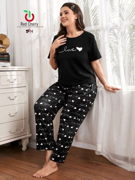 Cozy and Stylish Night Suit for Ultimate Comfort Soft Cotton Pajama Set for Women Daraz.pk