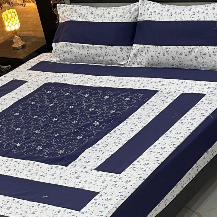 Bedsheet%20Embroidered%20Patch%20Work%20King%20Size%20BedSheets%20-%20Image%202