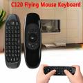 BeesClover Smart Remote Control Air Mouse Keyboard Wireless Backlit Remote Controller Rechargeable 2.4G TV Box Remote Plug Play Multifunctional Fly Mouse Remote Controller. 