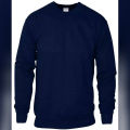 Navy Blue Fleece Plain Sweat Shirt for Him. 