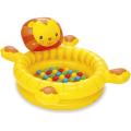 Bestway 44 x 39 x 24/1.11m x 98cm x 61.5cm Cuddly Cub Ball Pit, Yellow. 