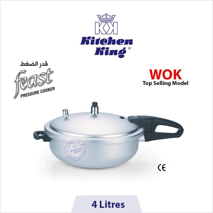 Kitchen King ― Wok Pressure Cooker (feast) ― 4 Liters