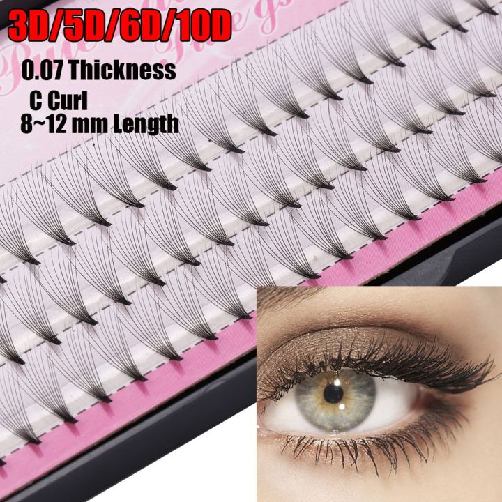 High Quality Handmade Natural Eye Extension Volume False Eyelashes Lash ...