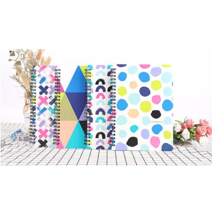 Funky Spiral Notebook Journal