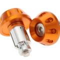 1 Pair Motorcycle Handlebar Grips Bar End Plug Universal Black. 