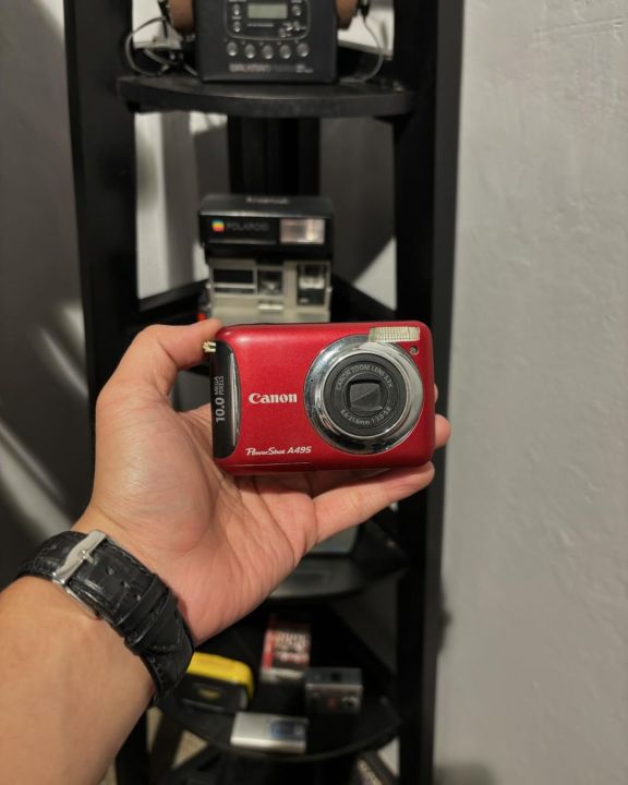 Canon A495 - Compact Digital Camera with 10.0 Megapixels, 3.3x Optical Zoom, and Smart Auto Mode – Easy-to-Use Point-and-Shoot Camera for Every Occasion