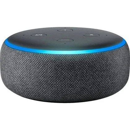 Amazon Echo Dot 3 (3rd Gen) - Smart speaker with Alexa - Charcoal -Heather Grey - Sandstone - Plum all colors