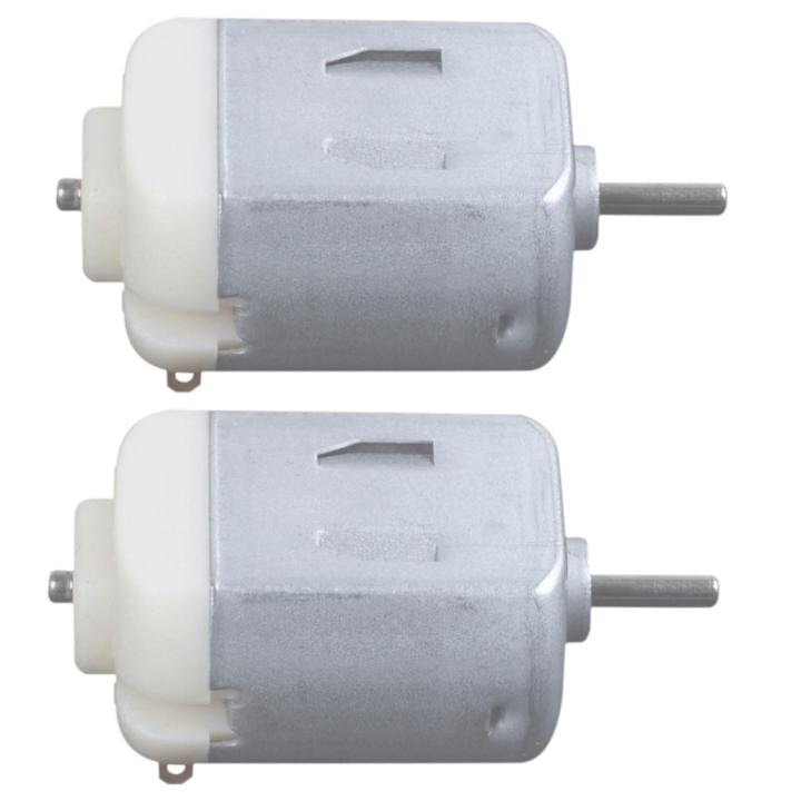 2X DC 1.5V - 3V Mini Electric Motor 18000 RPM, DIY Toy Hobby