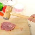 Meat Tenderizer Mallet - Chicken Pounder for Tenderizing Steak Beef - Wooden Handle Mallet Hammer. 