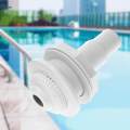 Pool Nozzle, Directional Flow Inlet Fitting Replacement Pool Accessory, Easy to Install, Opening Nozzle for above Ground Swimming Pools Replace. 