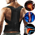 Back Pain Relief Posture Corrector Belt | Adjustable Back & Shoulder Support for Better Posture, Lower & Upper Back Pain. 