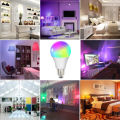 Auoyo WiFi Smart LED Light Bulb Color Changing Dimmable Bedroom Indoor lighting Voice Control Light Music Light Colorful Night Lamp With Remote Siri And Google Assistant Home Bedroom Decoration. 