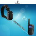 GLEADING 300 Meters Remote Dog Training Collar Waterproof Rechargeable Pet Trainer with Warning Tones, Vibration-Manual Mode. 
