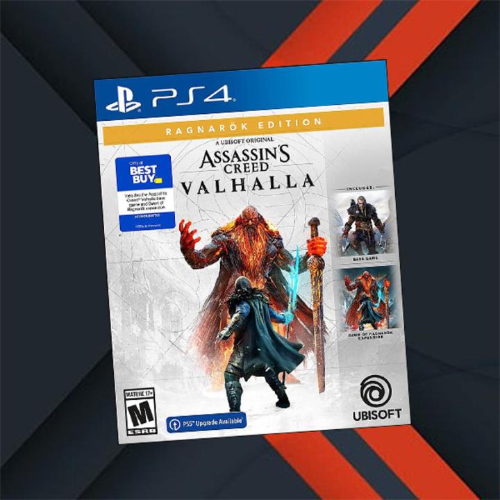 PLAYSTATION 4 DVD ASSASSINS CREED VALHALLA RAGNAROK EDITION PS4 GAME