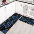Kitchen Floor Mat Set - 2Pcs Non-Slip Super Absorbent Bedroom, Bathroom, and Kitchen Doormat. 