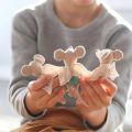 style fabric art mouse doll thumb doll toy cute angel wings mouse doll zodiac gift birthday gift ragdoll small decoration. 
