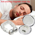 Snoring Solution, Magnetic Anti Snore Clip, Magnetic Nose Clip, Snore Stopper Silicone Nose Device, Comfortable & Professional Anti Snoring Devices for Peaceful Night. 