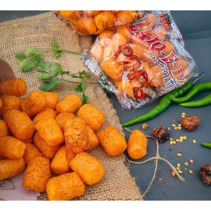 chat patti zaiq e dar pops pack of 24/ spciy pops zaiqadar pop(not crunchy)