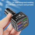 Grebest USB Charger Flame-retardant 6-port Fast Car Power Adapter Charger. 