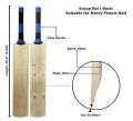 MSJ Sports Half Cane Handle Tape ball bat , Heavy Tape Ball Bat , Cricket Bat , Half Cane Handle Bat. 