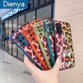 dienya For OPPO A94 OPPO Reno 5 Lite OPPO F19 Pro OPPO Re Case Fashion Tide Bear Thin Frosted Transparent Cover Lens Camera Protect Edge Full Cover Casing Hard Cases. 