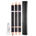 Eye Brightener Stick Highlighter Eyebrow Concealer Duo Pencil Crayon Makeup Shimmer for Highlighting Inner Corner. 
