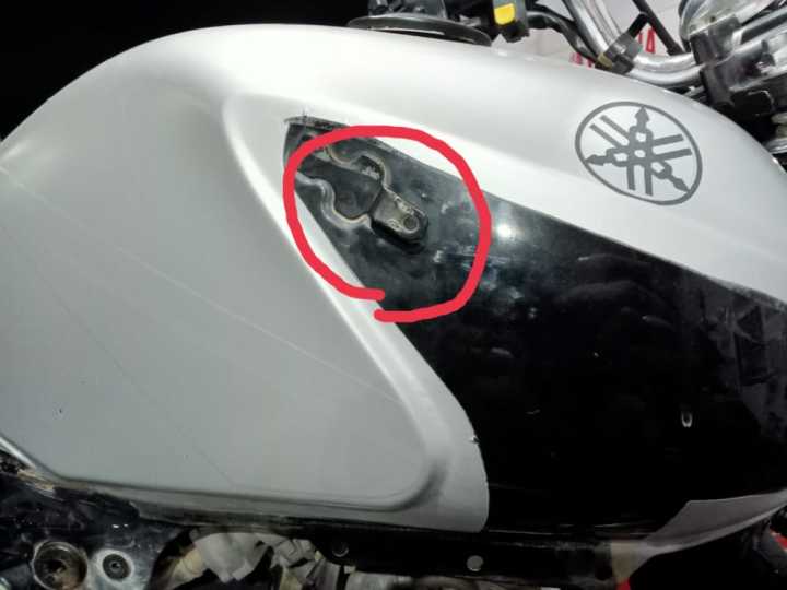 air scoop rubber set for yamaha ybr 125 g